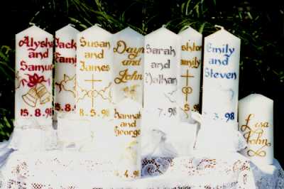 Click on me to see a larger picture and more Information on Wedding Candles!